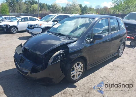 2008 Honda Fit Sport z USA, uszkodzony, nr VIN JHMGD38678S002548